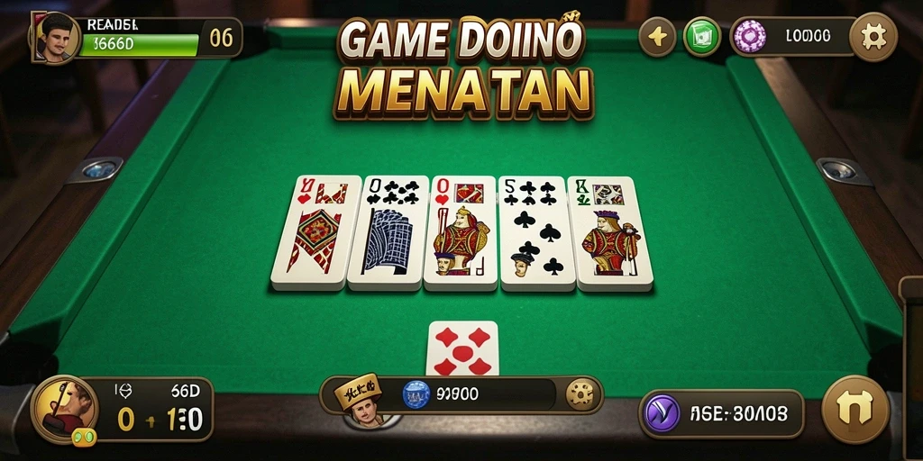 Tampilan gameplay seru dalam 66D dengan pemain aktif.