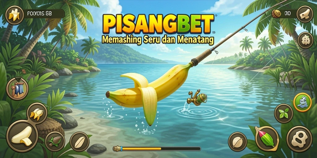 Tampilan gameplay PISANGBET dengan pengalaman memancing yang seru.