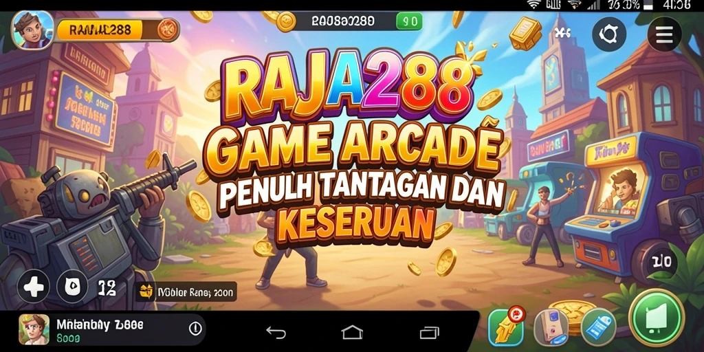 Tampilan gameplay RAJA288 yang seru dan penuh tantangan.