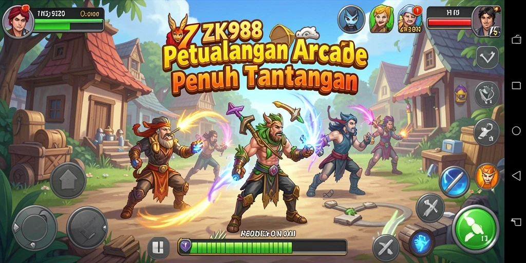 Gameplay seru dan penuh tantangan di ZK988.